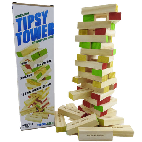 Tipsy Tower Ultimate Party Game science kit