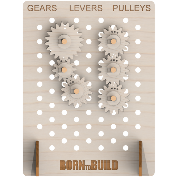 Gears Levers Pulleys science kit